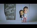 Our wedding save the date animation