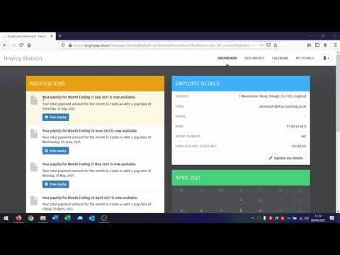 DTA Payroll   Employee Portal Demo Video