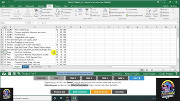 Project 1 MOS Excel 2016 Exam 1 | MR. LY KHANH - MOS Certification