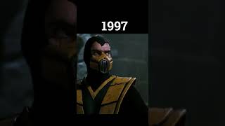 Evolution Of Scorpion In Mortal Kombat 1995-2021 #shorts #evolution Resimi