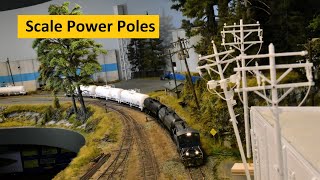 Scratch Building Realistic Utility Poles | Boomer Diorama ~ Vlog # 186