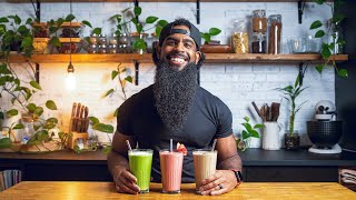 3 Healthy High Protein Vegan Smoothie I Drink ALL the time (NO PROTEIN POWDER!)