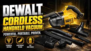 DEWALT 20V Cordless Handheld Vacuum Review
