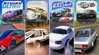 CarX Drift Racing 2 vs TRAINING DAY vs Drift Legends vs Drift X Ultra vs Xtreme Drift 2 (Mobile) screenshot 3