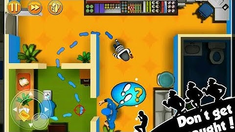 Robbery Bob -Gameplay Walkthrough part 1-chapter1:suburbs (ios,Android)