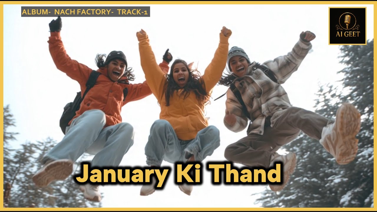 January Ki Thand | Winter Masti Dance Song | AIGEET | Naach Factory