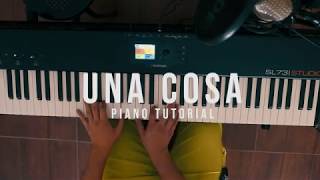 Video thumbnail of "Una Cosa - Som do Reino  (Piano Tutorial) (Benjamin O'Kington)"