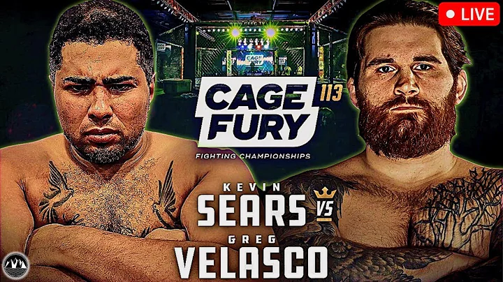 CFFC 113: Sears vs. Velasco | CAGE FURY Fight Comp...