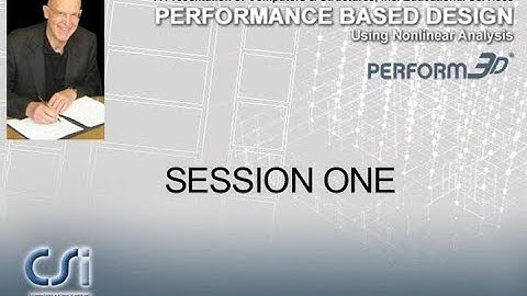 Performance Based Design - Pt. 1 by Dr. Graham Powell