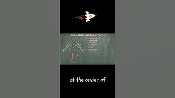 Horizontal Curves Elements Terms 🏗️