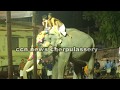 cherpulassery puthanalkkal  elephant attack