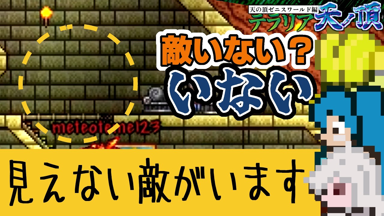 【透明】見えてる景色が違う！これがパラレルワールドってやつ？【テラリア難易度：Legendary】ゼニス編 #149