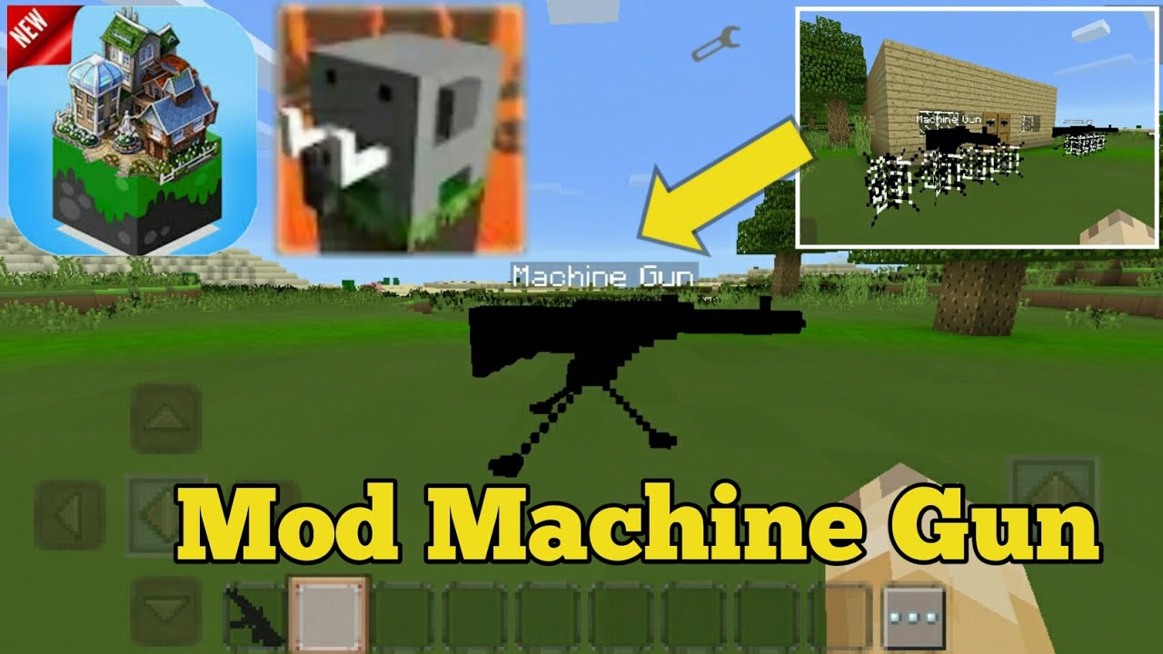 Mod Machine Gun for Mastercraft and Craftsman | 100% Working - YouTube