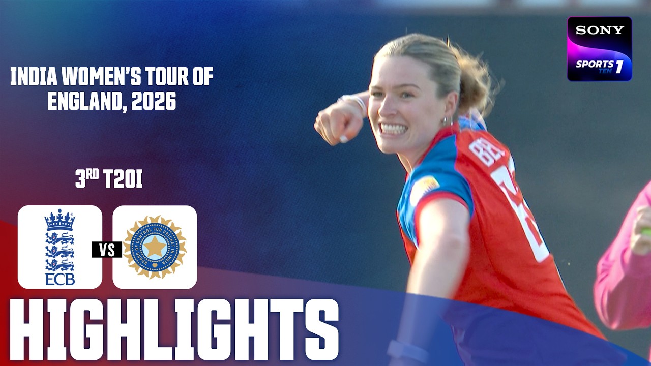 ENG W vs IND W | 3rd T20I | Highlights | India Women's Tour Of England 2026