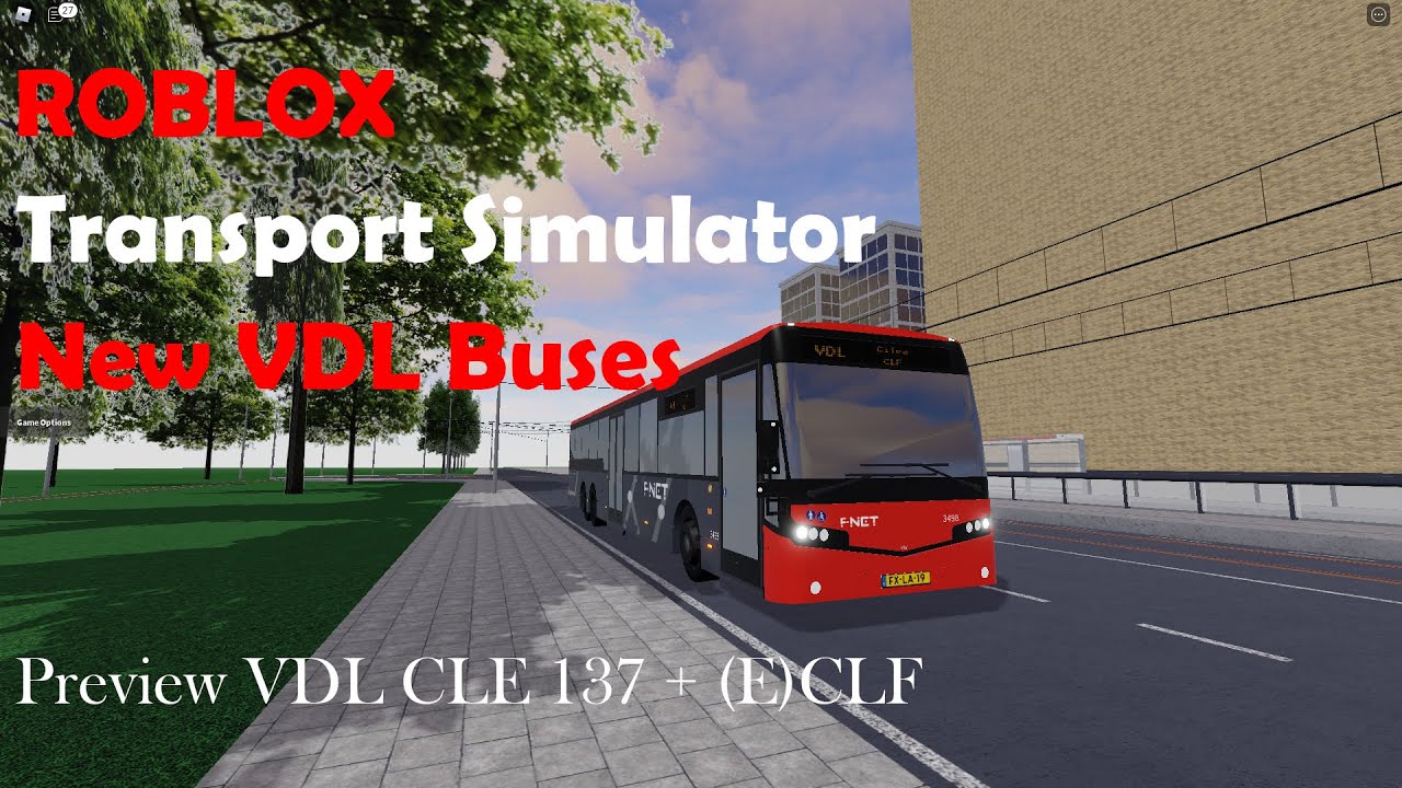Roblox 60fps Transport Simulator 2020 Preview New Vdl Buses Youtube - roblox london midland bus games
