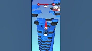 NOOB vs PRO vs HACKER - Stack Ball 3D - Gameplay - MAX LEVEL in Stack Ball | Spiral Roll - Ikko Fire