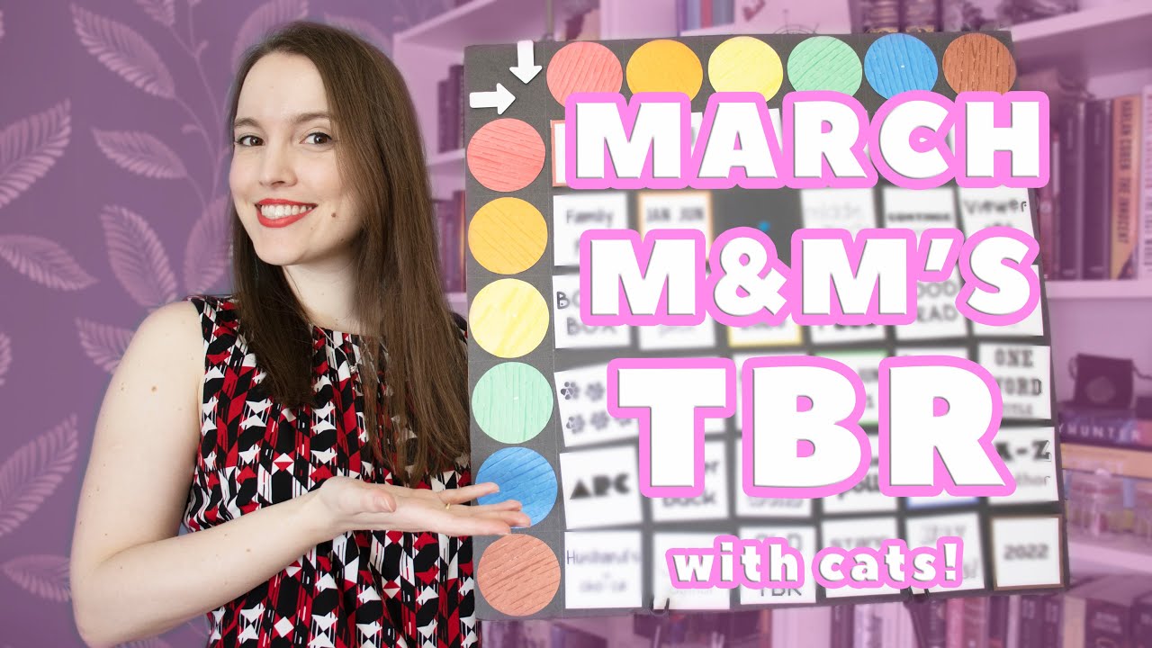 MARCH M&M'S TBR 🍫 with cats, ARCs, sequels, and a really nice TBR