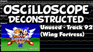 Sonic 2 Beta - Unused - Track 92 (Wing Fortress) - Oscilloscope Deconstruction