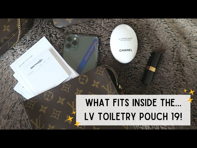 LOUIS VUITTON TOILETRY 15, 19 & 26 COMPARISON - 5 Minute Friday, LuxMommy