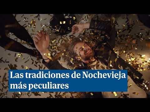 No todo son uvas y campanadas, descubre las tradiciones de Nochevieja más peculiares