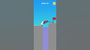 Draw Bridge Game | Level 311 #shorts #gameplay