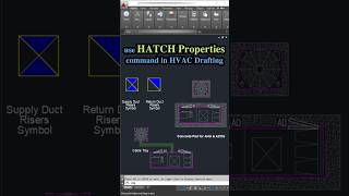 How to Hatch in AutoCAD | HVAC Drafting | AutoCAD Tutorials | #autocad