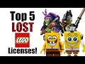 Top 5 Lost LEGO Licenses!