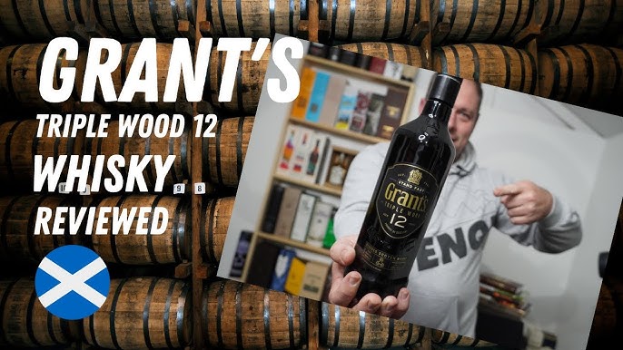 - - Triple Wood Whisky Old YouTube Review! Scotch 12 Year Brand Independent Grant\'s Famous