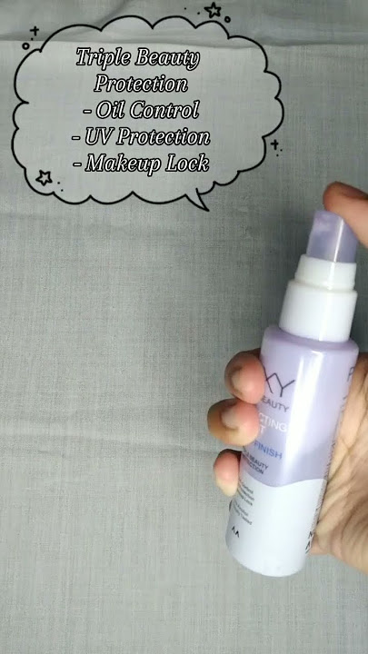 Pixy Aqua Beauty Protecting Mist Matte Finish #pixy #pixysettingspray #settingspray