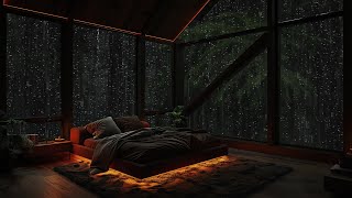 Lonely Room In The Forest When It Rains  Rain To Sleep And Relax