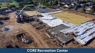 CORE Recreation Center - Foundation Pour - October 2023