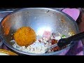 Crispy Rice Balls Salad (YAM NAEM KHAO TOD) - Thai Street Food