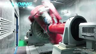 Handing Ste-1600B Single Twist Bunching Machine Running At 180Rpm Real Factory Test