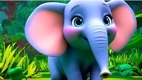 "🐘🎶 Baby Elephant Dance Party! Mega Fun Kids Nursery Rhymes & Songs!"