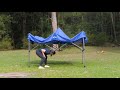 Kings 3x3m Gazebo set up guide / how to: EASY ONE PERSON SETUP!