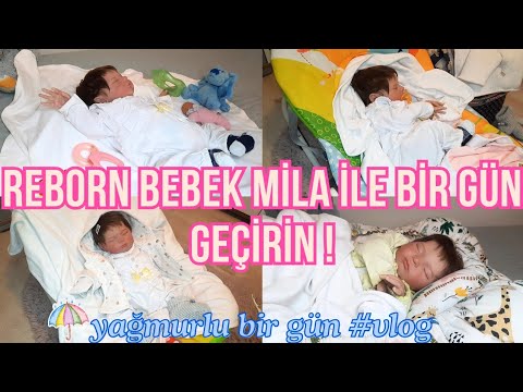 REBORN BEBEK İLE YAĞMURLU BİR GÜN VLOG -  A Rainy Day With My Reborn Baby ☔️ #rebornbaby #roleplay