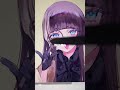 【なにかしら鑑定ダンス】らでんちゃんを描いてみた【Illustration Making 】#shorts