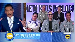 NKOTB performs new single ‘Bring Back the Time’ with Rick Astley, En Vogue, and Salt-N-Pepa on 'GMA'