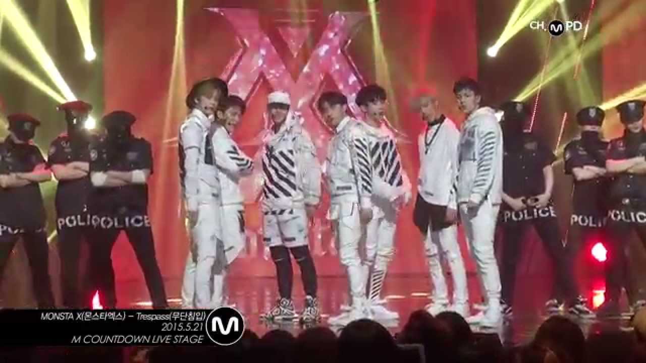 [MPD직캠] 몬스타엑스 무단침입 직캠 Trespass MONSTA X Fancam Mnet MCOUNTDOWN 150521