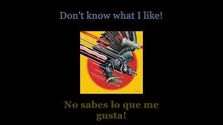 Judas Priest - Pain And Pleasure - 06 - Lyrics / Subtitulos en español (Nwobhm) Traducida