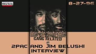 2pac & Jim Belushi Interview On The Set Of 'Gang Related' [8-27-96]