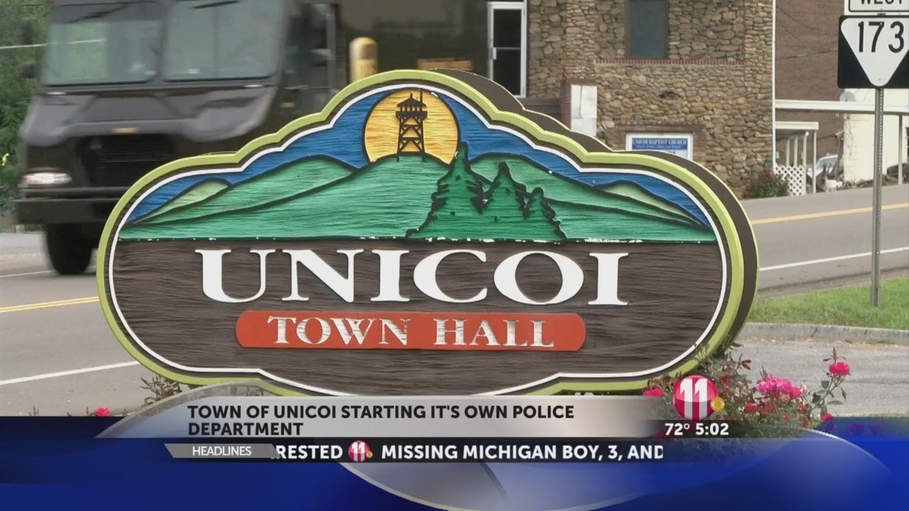 Town of Unicoi starting own police department YouTube