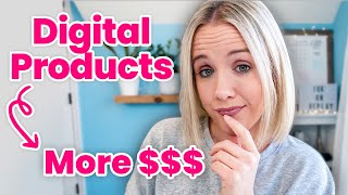 Why you NEED digital products in your business + how to make one this weekend | Digital Products