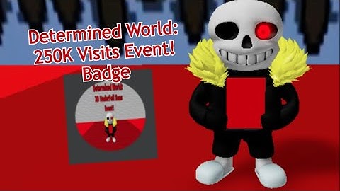 Determined World 3D Fell Sans Event Beaten