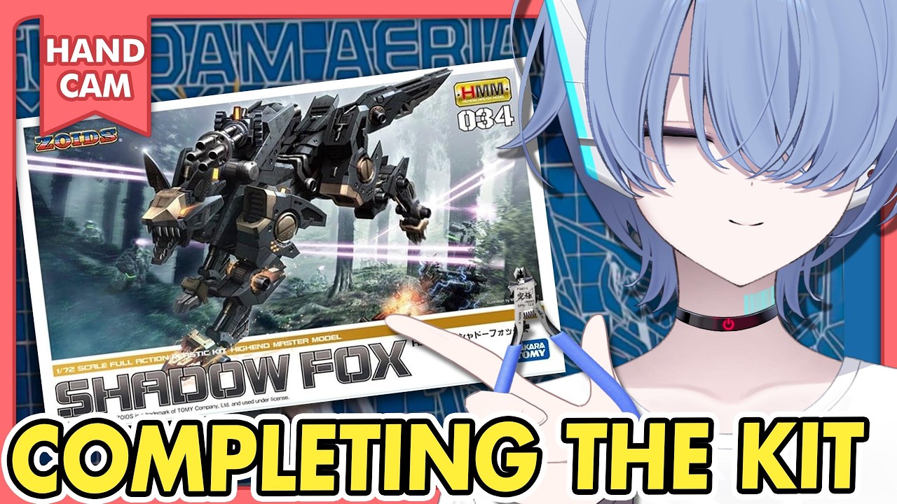 Can we finally finish this kit?! 【MODEL KIT BUILDING HANDCAM】