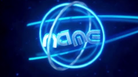 Free 3D Intro #62 | Blue Glowing Sync/Chill Intro Template