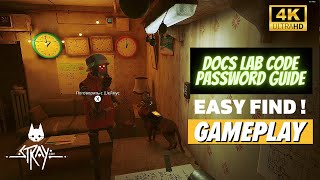 Stray - Doc's Secret Lab Digicode Seamus's house puzzle (Complete Guide)