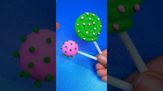 HOW TO MAKE LOLLIPOP 🍭 WITH CLAY #short #shorts #minecraft #miniature #viralshorts#viral#viralvideo