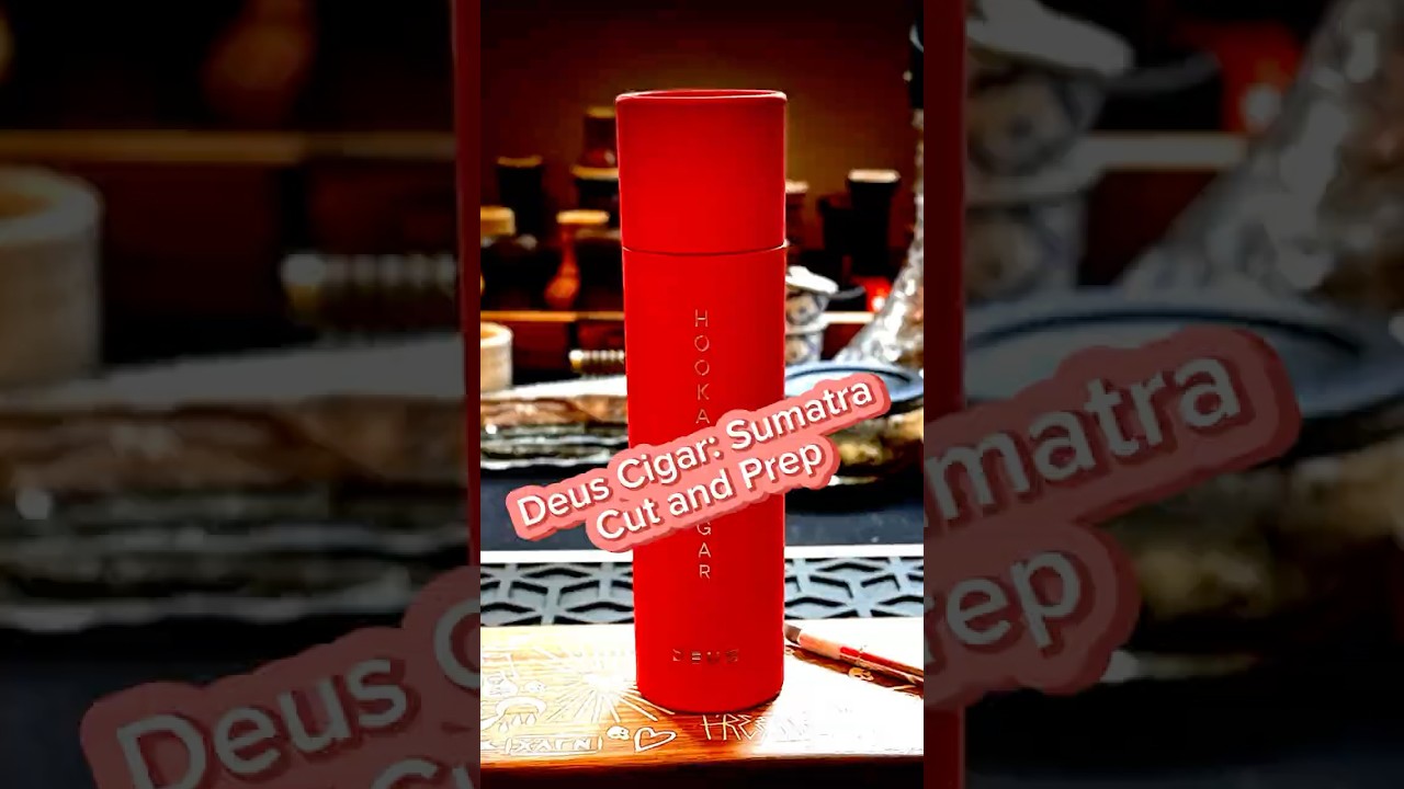 Deus Cigar: Sumatra Cut and Prep