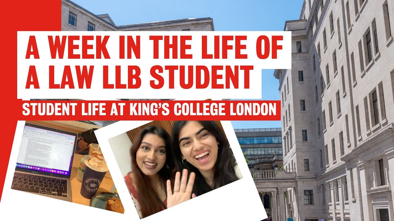 A week in the life of a Law LLB student | King's College London - YouTube